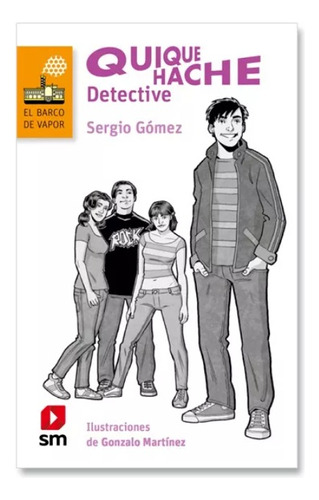 Libro Quique Hache Detective - Sergio Gómez