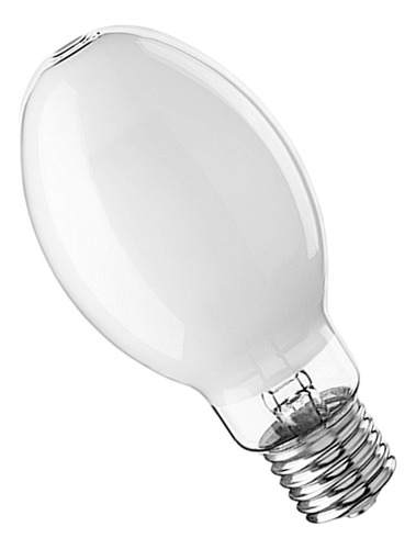 Lámpara de vapor de sodio, descarga, 100 W, E40, color ovoide, luz blanca cálida, 220 V