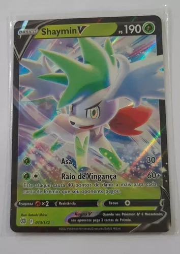 Card Pokemon Shaymin V Original Copag