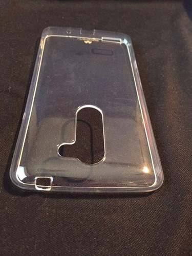 Funda Protectora Jelly Case Transparente LG Zone X190 Ray