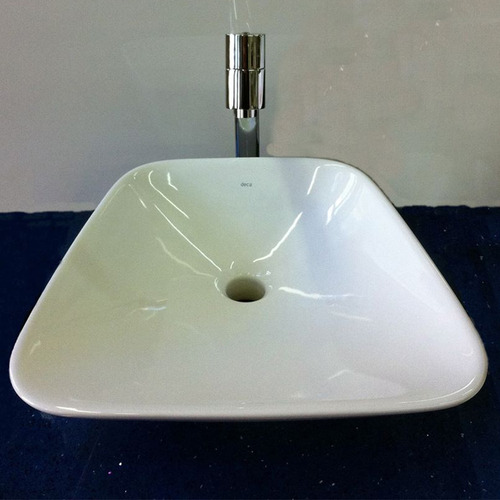 Imagen 6 de 10 de Bacha Trapezoidal Deca L1065 Apoyo 40 Unic Encimera Cubica