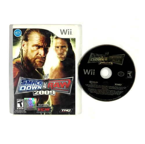 Wwe Smackdown Vs Raw 2009 - Juego Original Para Wii