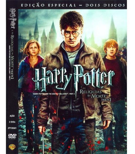 Dvd Harry Potter E As Relíquias Da Morte - Parte 2