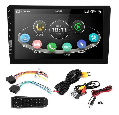 Radio Para Carro Pantalla De 9 Pulgadas Full Hd Bluetooh Usb