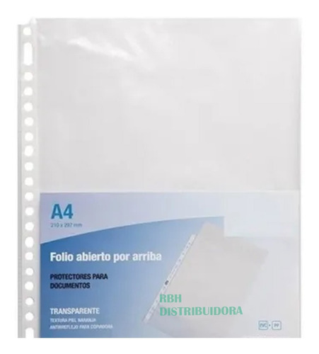 Folios Borde Blanco Stendy Oficio 1º Calidad Pack X100 