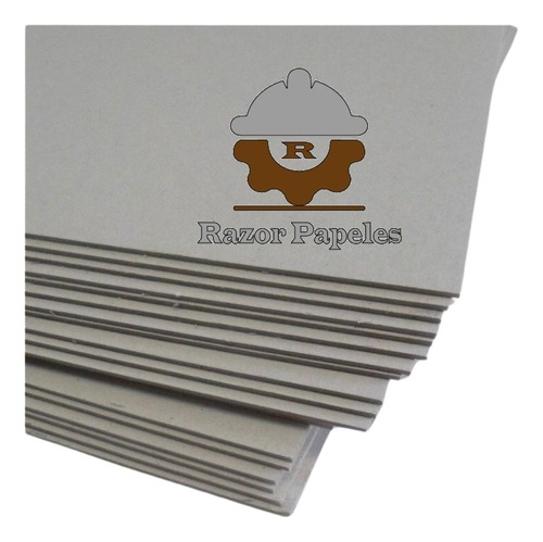 Carton Gris A5 15x21 Tapas De 2mm X 100u