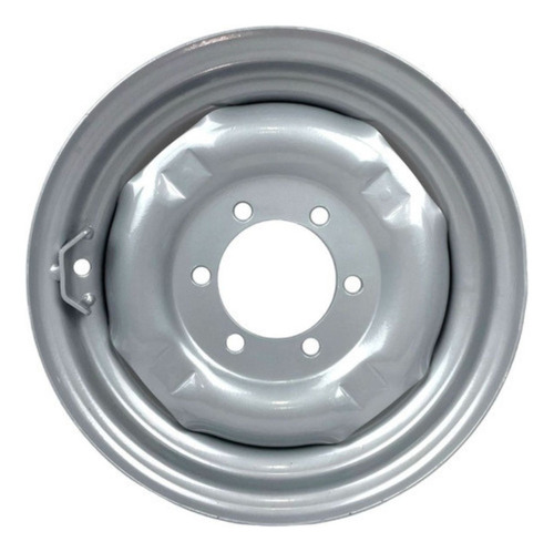 Roda Dianteira Aro 16 Trator Massey 55x/65x/250/265/275/283 Cor Cinza