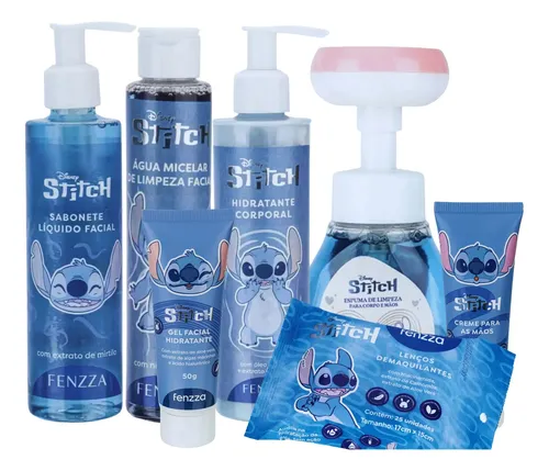 Kit Skincare Stitch Angel Infantil Fenzza 7 Itens Especial | Frete