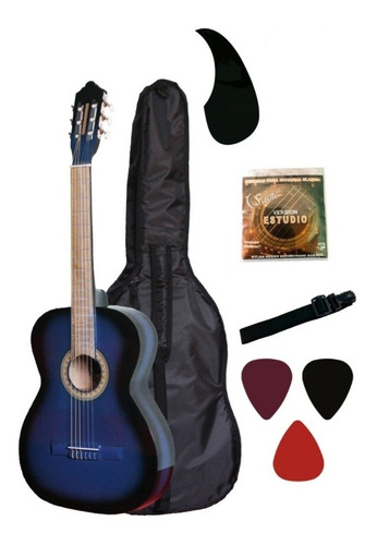 Guitarra Clásica Acústica Con Accesorios Arte Musical