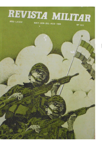 Revista Militar NÂș 412, Agosto 1989 (paraguay) (Usado)
