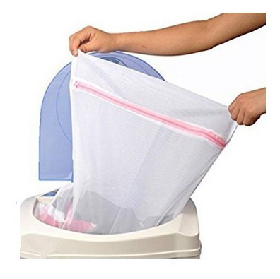 Imagen 4 de 7 de Bolsa Red Para Ropa Interior Lavarropa 30x40 Practico Util
