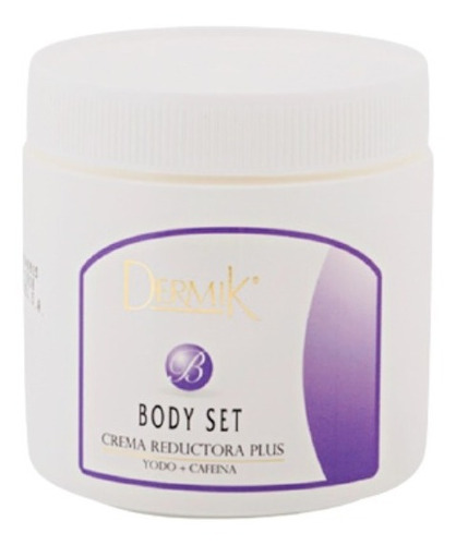 Imagen 2 de 3 de Crema Reductora Body 500 Ml Dermik + Faja Yesoterapi.