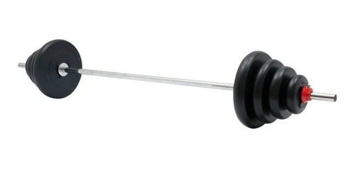 Kit De Barra 22 Kg 9 Piezas Discos Bajo Impacto