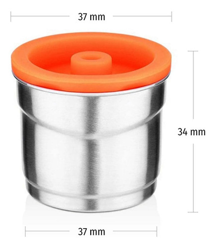 Filtro De Café Reutilizable Y Reutilizable Para Cápsulas De
