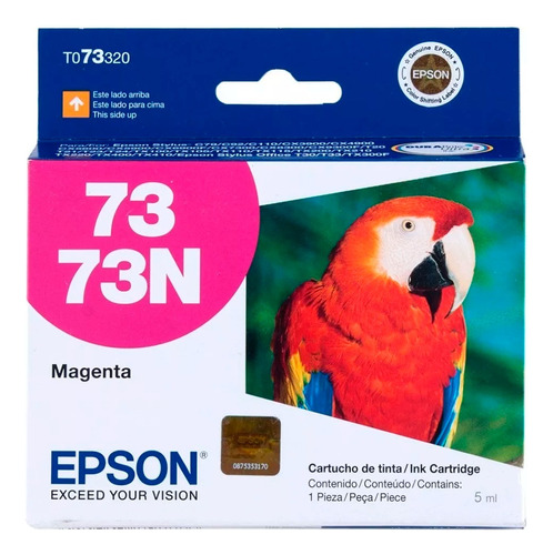 Tinta Epson 73n Magenta T073320-al St C79 Cx3900