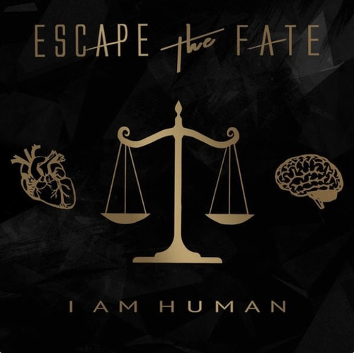 Nuevo álbum estándar importado de Escape The Fate I Am Human Lp