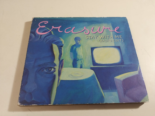 Erasure - Stay With Me ( Radio Edit ) - Cd Single , Englan 