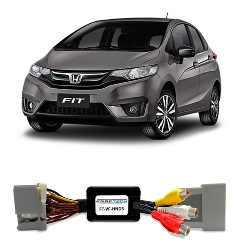 Desbloqueio Honda Fit 2017 Tela 7  C Usb Frontal Ft Vf Hnd3