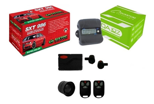 Kit Alarme Sistec + Modulo De Vidro Qa107