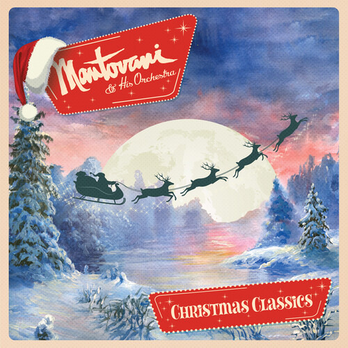 Clásicos Navideños De Mantovani & His Orchestra - Red Lp