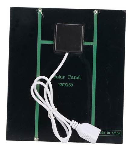 Mesa Recargable Portátil Con Ventilador De Panel Solar De 2,
