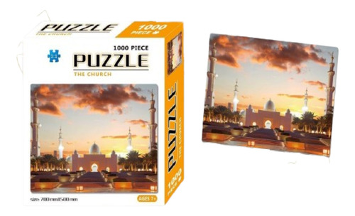 Puzzle Rompecabezas Iglesia India 1000 Piezas Cksur0583