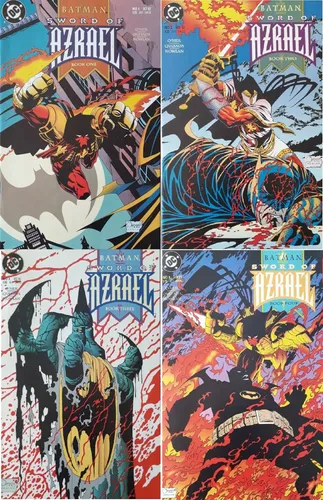 Batman Sword Of Azrael. Completo. 4 Edições Em Inglês. 1992