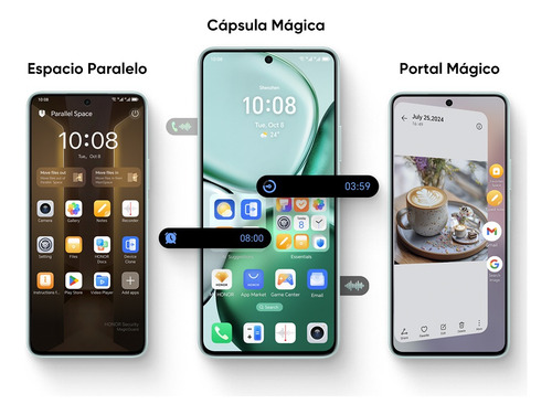 Smartphone Honor X9c Smart 5g Dual Sim Teléfono 256gb 12gb Ram 5800mah 6.8'' 120hz Celular Azul
