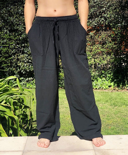 Imagen 7 de 10 de Babucha Pantalón Bambula Yoga Taichi Puño Ajustable