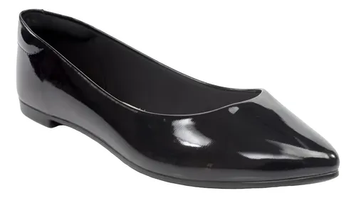 Sapatilha Feminina Mule Verniz Bico Fino Cod: 120