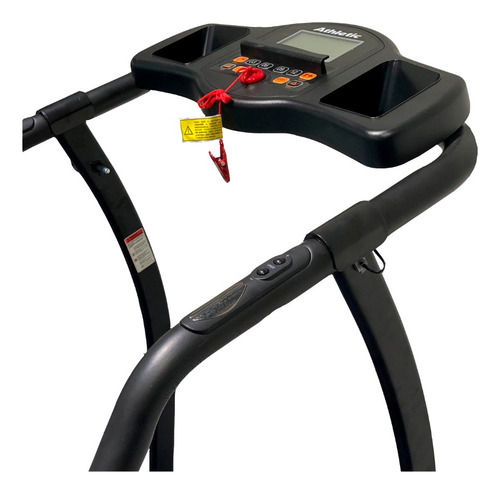 Imagen 4 de 7 de Caminador Eléctrico Plegable 410t Athletic Supergym