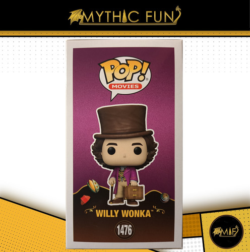 Funko Pop Wonka - Willy Wonka 1476 (Usado)