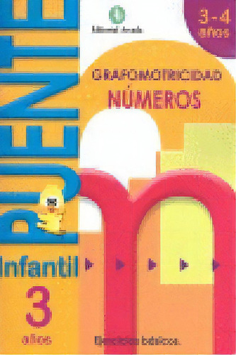 Puente Infantil 3-4aãâos Numeros Grafomotricidad 2012, De Aa.vv. Editorial Nadal Arcada En Español
