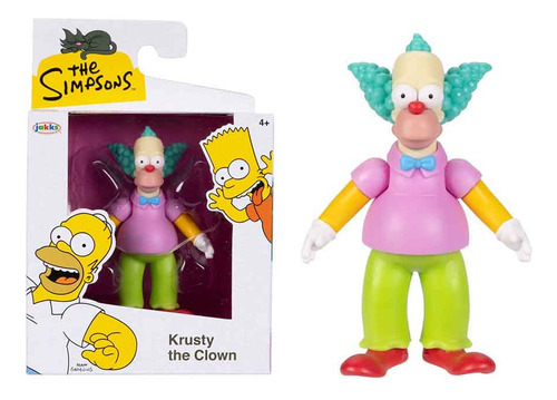 Krusty El Payaso 7cm The Simpson Jakks