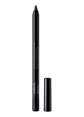Make B. Lápis Para Olhos Em Gel Cor Preto