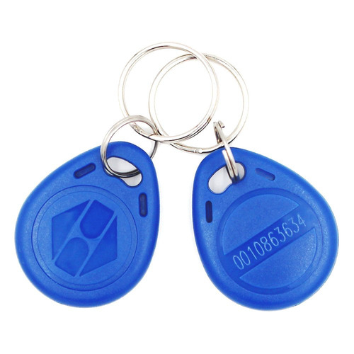 Token/chaveiro Rfid 125khz (1000 Unidades) Azul