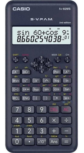 Calculadora Científica Casio Fx-82ms 2nd 12 Dígitos Nota Ab