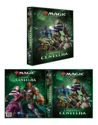 Imagem 5 de 5 de Álbum Magic Pasta Tipo Fichário P/cards - Guerra Da Centelha