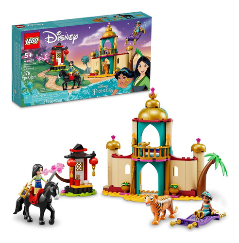 Lego Disney Princess Jasmine And Mulan Adventure 43208