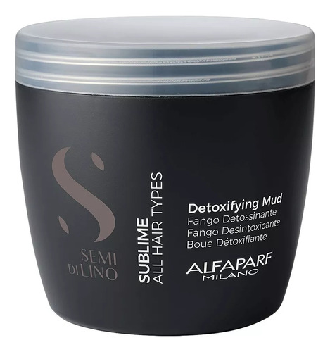 Mascarilla Alfaparf Mud Detoxifyng Desintoxicante 500ml