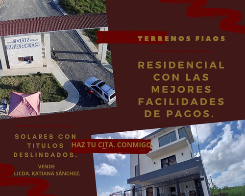 Solares Con Facilidades De Pagos El Mejor Regalo Para Mamá 183mts2.