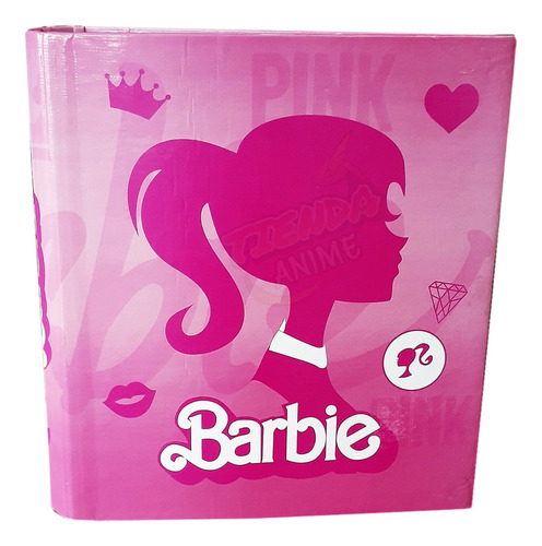 Carpeta Escolar Numero 3 Anillos X 40mm - Barbie