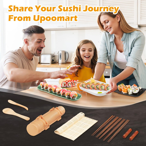 Kit De Fabricación De Sushi Con Utensilios Para Principiante