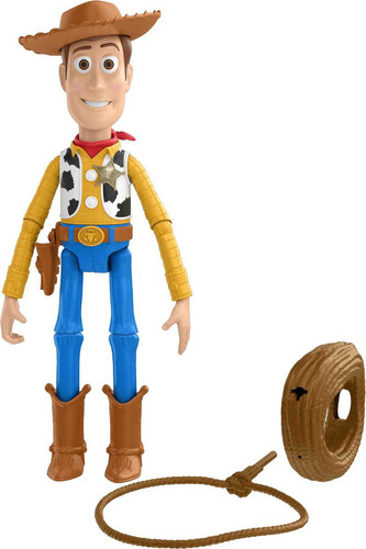 Pixar Story Toys, Figura De Acción De Lazo Lazo Woody, Reg.