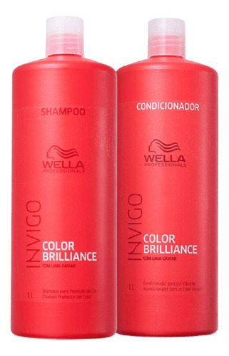 Kit Wella Invigo Color Brilliance Sh 1 L + Cond 1 L