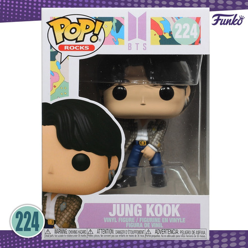 Imagen 4 de 7 de Funko Pop Jungkook #224 Bts Dynamite Army K Pop Bangtan Idol