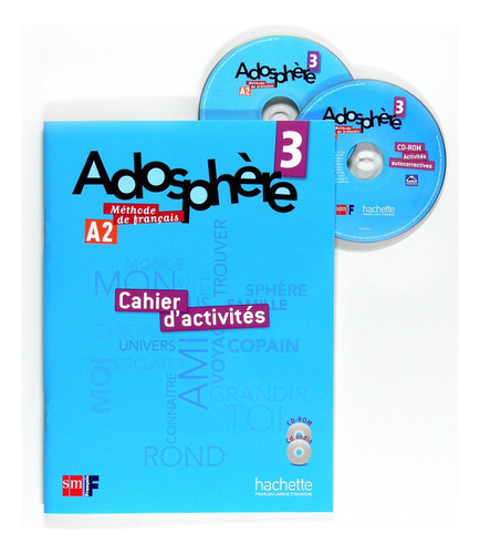 Mãâ©thode De Franãâ§ais 3. Adosphãâ¨re. Cahier D'activitãâ©s, De Gallon, Fabienne. Editorial Ediciones Sm En Francés