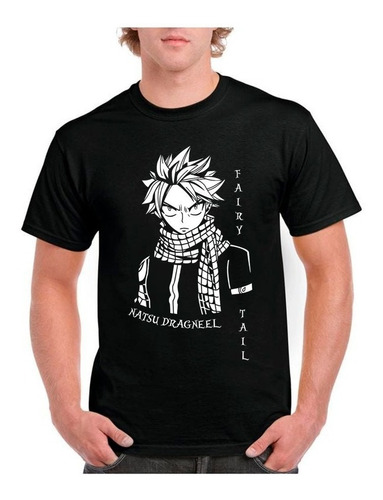 Polera Estampada Fairy Tail / Natsu R333g333