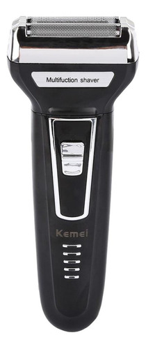 Barbeador e cortador de cabelo Kemei KM-6558  preto 110V