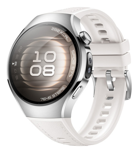 Huawei Watch 5 42mm, Smartwatch Con Esim & Gps Blanco Liso Blanco Negro